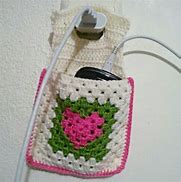 Image result for Crochet Charger Pouch