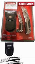 Image result for Craftsman Utility Knife with Case