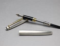 Image result for Vintage Mont Blanc Fountain Silver Pen