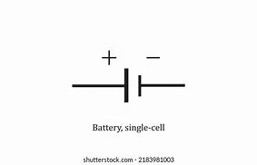 Image result for Battery Symbol Electrical One Cell