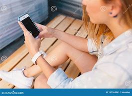 Image result for Top View of Woman Holding Phone