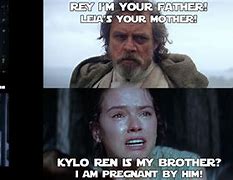 Image result for Kylo Ren and Rey Memes