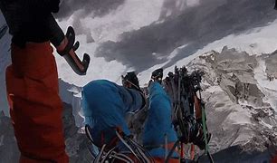 Image result for Person Climbing a Mountain