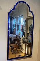 Image result for Art Deco Blue Mirror