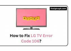 Image result for LG TV Network Error