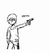 Image result for Anime with Gun Meme