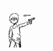 Image result for Man Holding Gun Meme