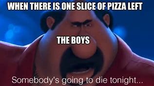 Image result for Gumbo Slice Pizza Meme