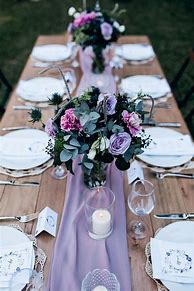 Image result for Rose Gold and Lavender Wedding