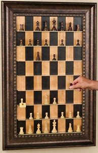 Image result for Vertical Wall Mounted Chess Board Plans