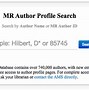 Image result for Author Profile Template