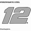 Image result for NASCAR 62 Font