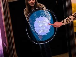 Image result for Touch Screen Circle Photo Booth