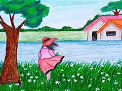 Image result for Drawing of Spring Season