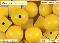 Image result for Wood Beads