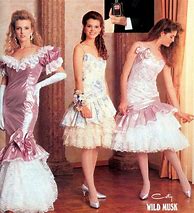 Image result for 80s Prom Dress