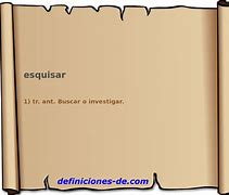 Image result for esquisar