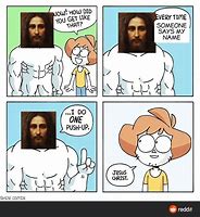 Image result for Strong Jesus Meme