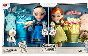 Image result for Frozen Doll Little Elsa