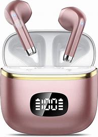 Image result for Sound Play V3 Rose Gold Wireless Earbuds