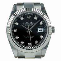 Image result for Black Rolex Watch