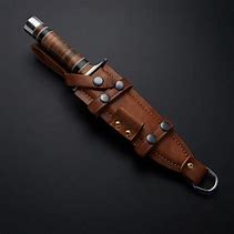 Image result for Damascus Dagger Leather Hande