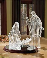 Image result for Holy Family Acrylic Figurines