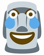 Image result for Moyai Emoji Transparent