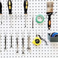 Image result for Types of Pegboard Hooks