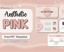 Image result for Pink Aesthetic Template