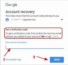 Image result for Account Recovery Email
