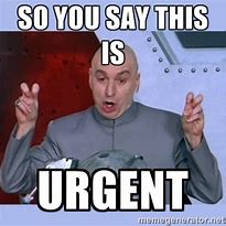 Image result for Urgent Papers Meme