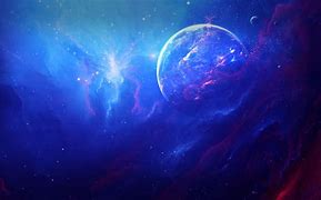 Image result for Blue and Red Space Wallpaper