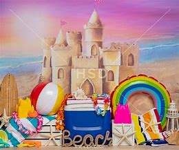 Image result for Beach Party Backdrop
