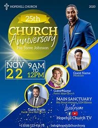 Image result for Church Anniversary Template