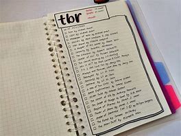 Image result for Book TBR Template