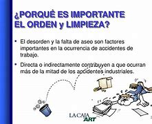 Image result for Orden Y Limpieza Platica De Seguidad