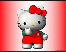 Image result for Cute 3D Hello Kitty Wallpaper