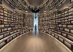 Image result for Futuristic Book Store