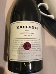 Image result for Orogeny Pinot Noir Green Valley Russian River Valley