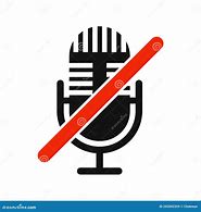 Image result for No Microphone