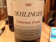 Image result for Dehlinger Cabernet Franc