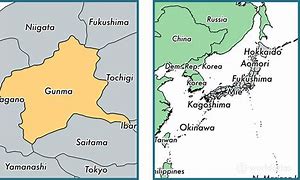 Image result for Yokohama Gunma Japan Map