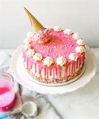 Image result for Decorating Ice Cream Cake