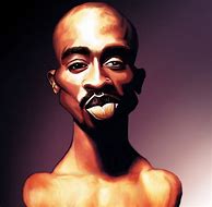 Image result for Tupac Caricature