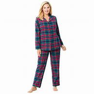 Image result for Woman Flannel Christmas Pajamas
