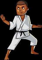 Image result for Karate Workout Cartoon