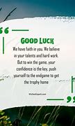 Image result for Famous Good Luck Quotes