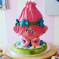 Image result for Princess Poppy Trolls Cake