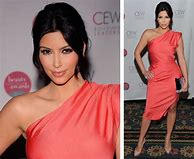 Image result for Kim Kardashian Pink Dress